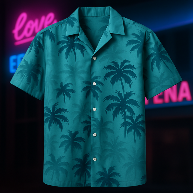 Koszula Vice City Styl, który robi wrażenie